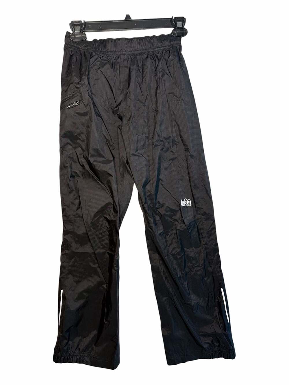 REI Co-op Kids Waterproof Rain Pants Black Size M (10-12)